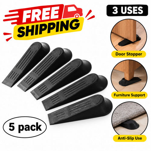 5pcs door stop wedge - 5pcs,