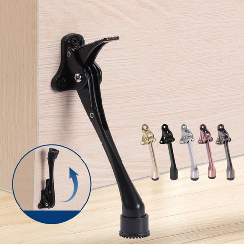 Door stopper foot operated - door,