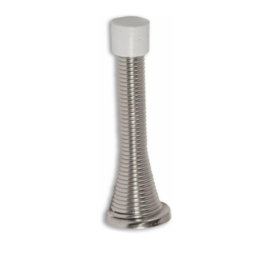 Chrome silver spring door - silver, stop