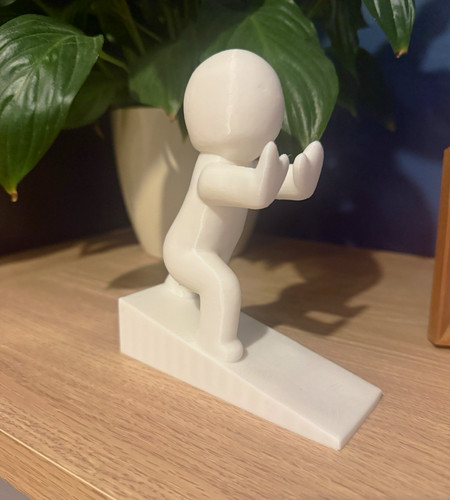 Fun doorstop man door - fun,