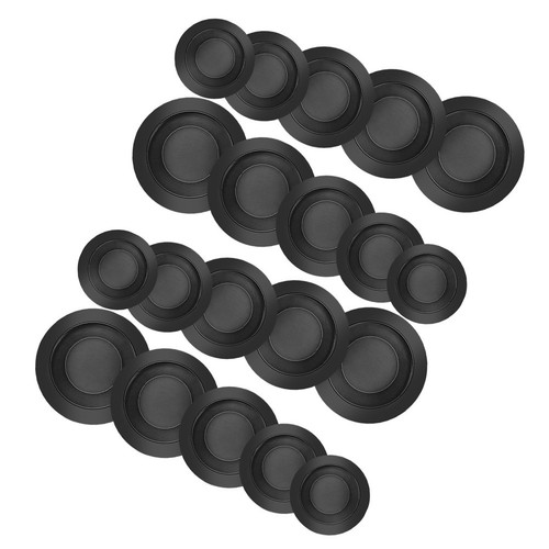 15pcs black rubber piggy bank - 15pcs,