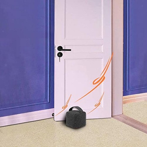 Weighted door stopper bag - weighted,