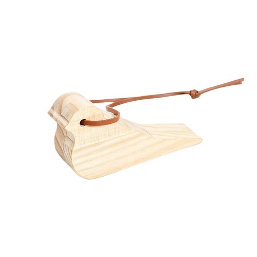 Wooden door stopper decorative - wooden,