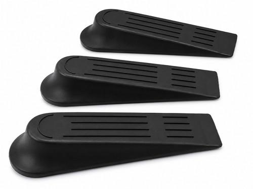 Door stop black - stop, wedge