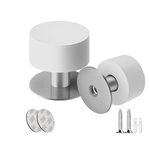 2pcs white self adhesive door - self-adhesive,
