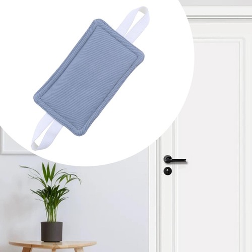 Door latch cover quiet - door,