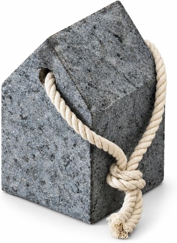 Granite door stop - granite,