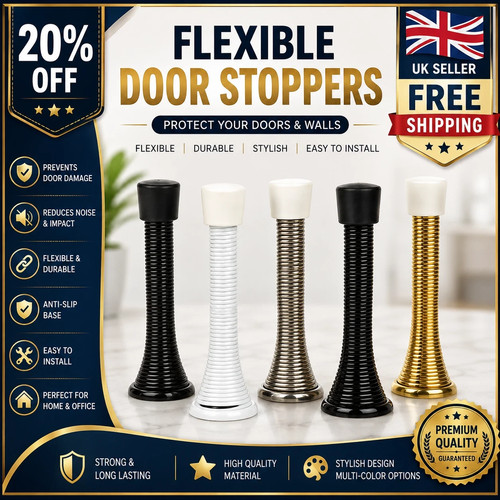 Door stop silver gold - -,
