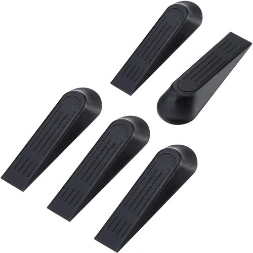 Door stop black - door,