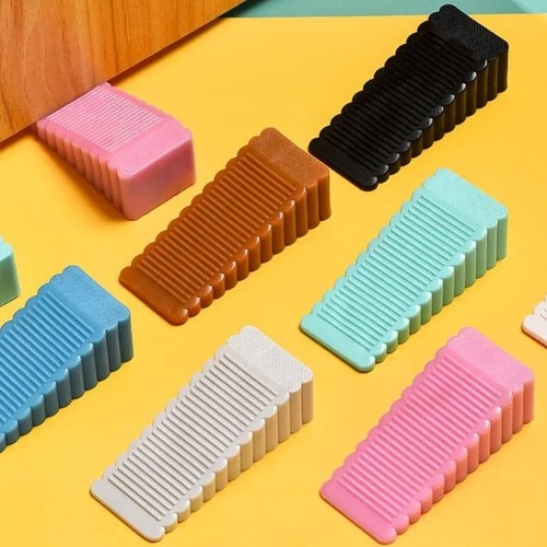 Silicone door stopper - silicone, wedge