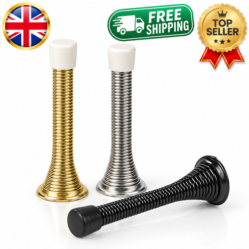 Door stop silver gold - door,